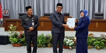Pemkab Barut Sampaikan Pidato Pengantar Raperda Pertanggungjawaban APBD 2022