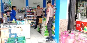 Berikan Pengayoman, Satuan Samapta Polres Seruyan Patroli Pasar di Pagi Hari