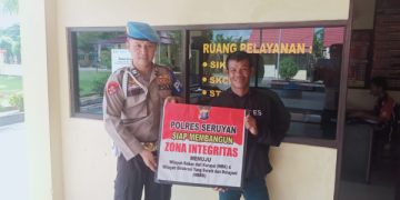 Polsek Seruyan Hilir Teruskan Road Show Zona Integritas Menuju WBBM