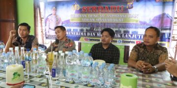 Jum’at Curhat Bersama Warga, Polres Seruyan Pulihkan Kamtibmas Lancar Jaya